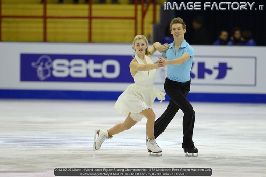 2013-02-27 Milano - World Junior Figure Skating Championships 1172 Mackenzie Bent-Garrett Mackeen CAN